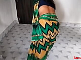Green Saree indian Mature Sex In Fivester Hotel ( Official Video By Localsex31)11